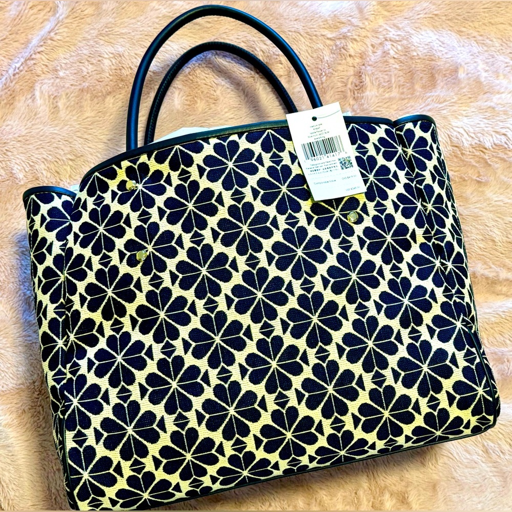 kate spade flower ja medium tote